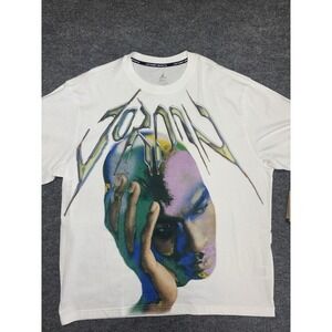 Jordan Dri-FIT Mens T-Shirt White Graphic Short Sleeve Size XXL Michael Jordan